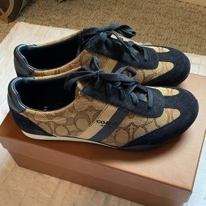 Coach Kelson Jacquard Sneaker Style A00775 Size 7M
